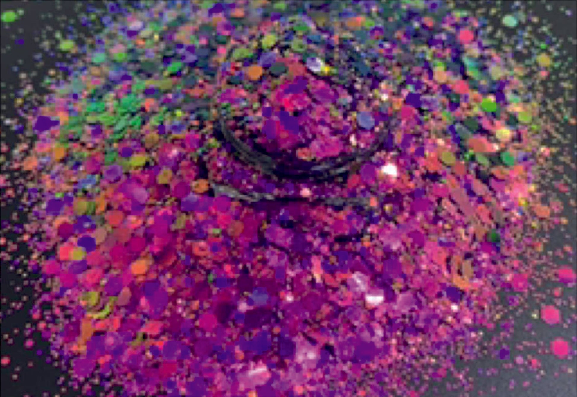Vintage Peacock - Colour Shift Chunky Glitter Mix image 0