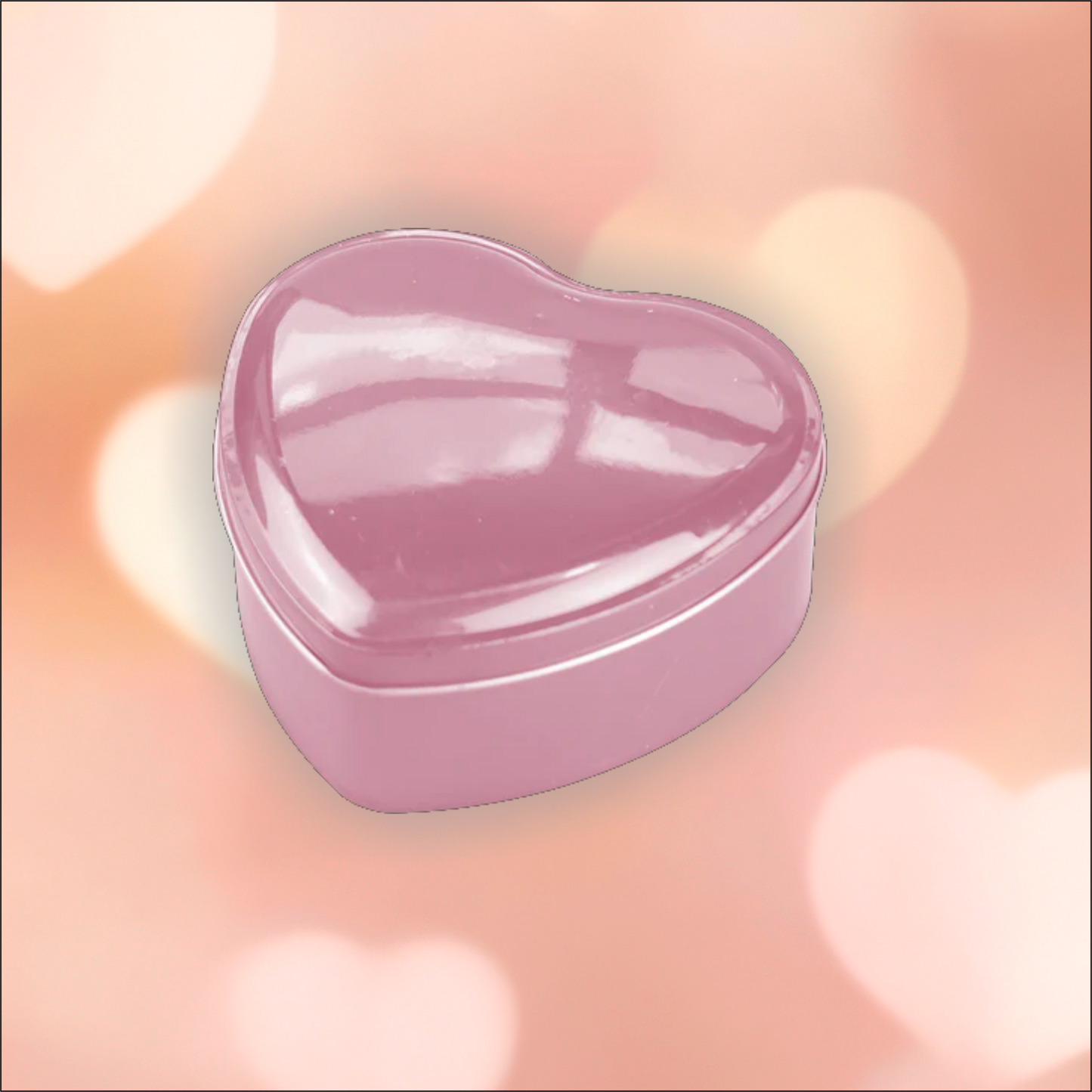 Pink Heart Tin