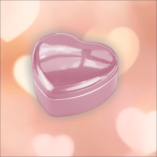 Pink Heart Tin