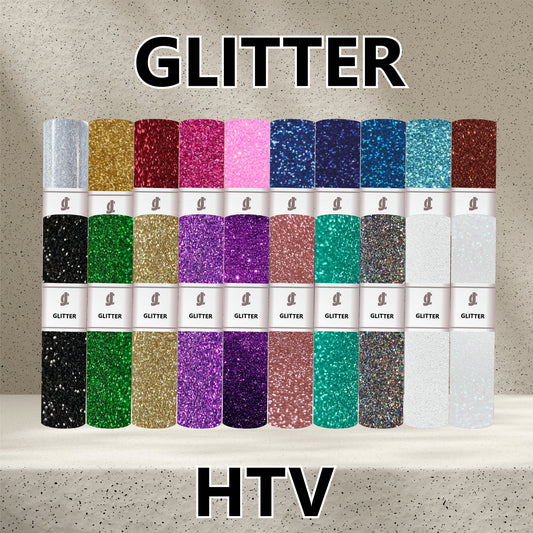 Sale - Gem Pearl Glitter HTV Vinyl