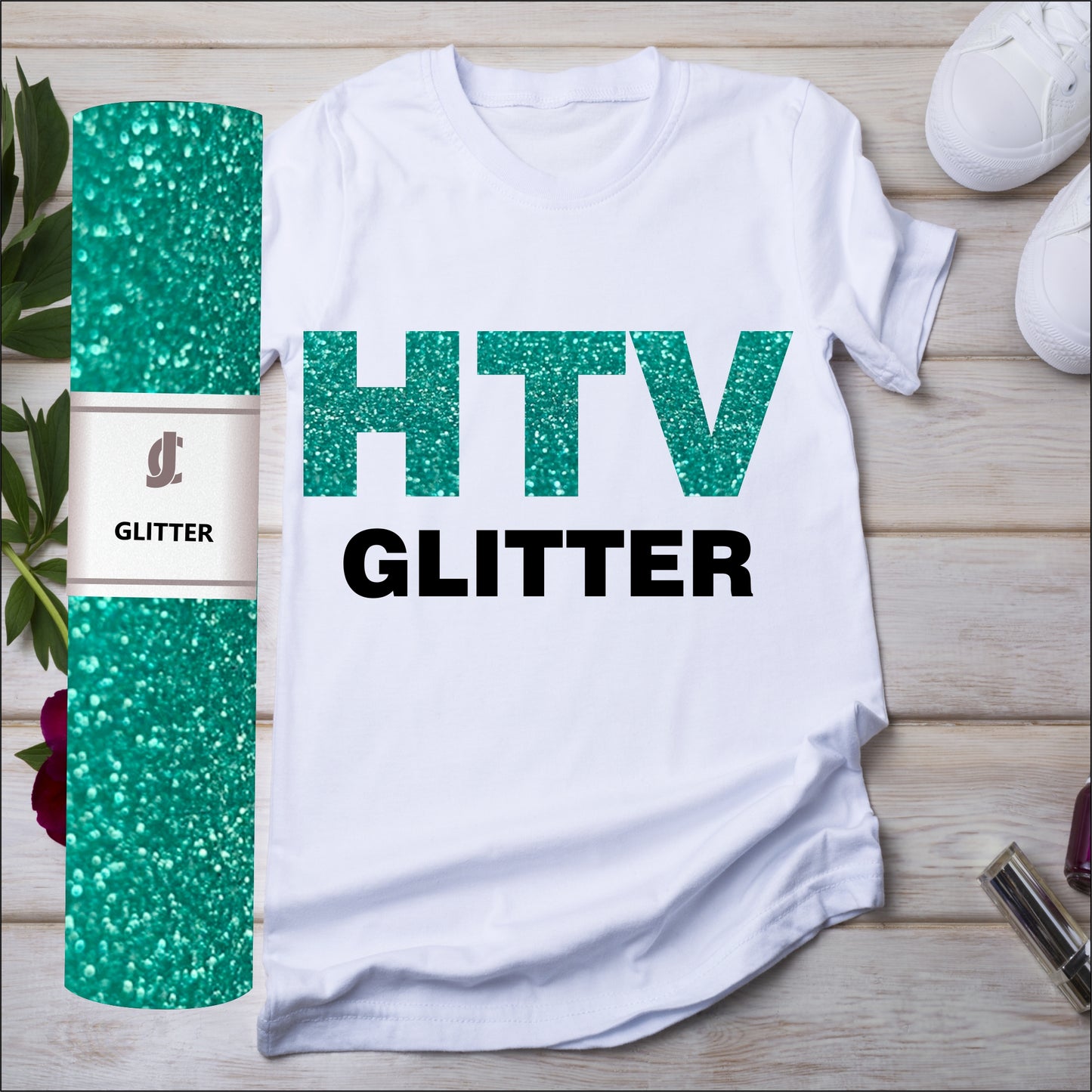 Glitter HTV Jade