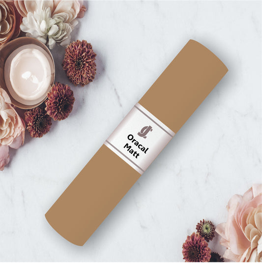 Oracal 651 Matt Light Brown