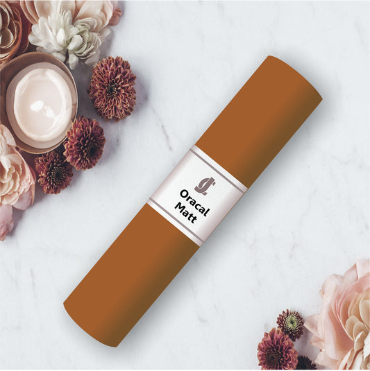 Oracal 651 Matt Nut Brown