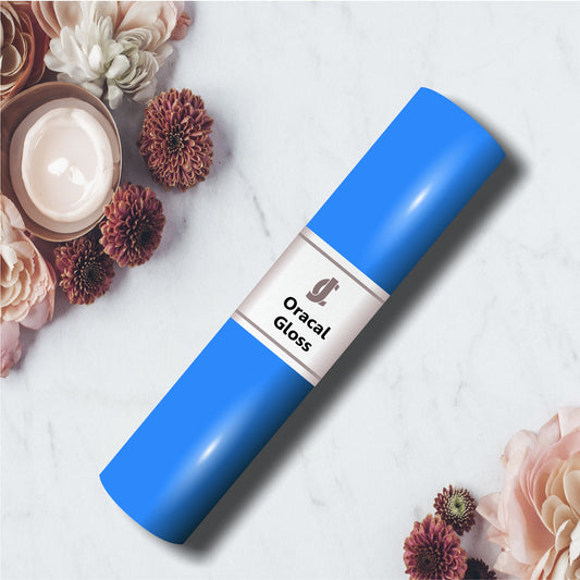 Oracal 651 Gloss Sky Blue