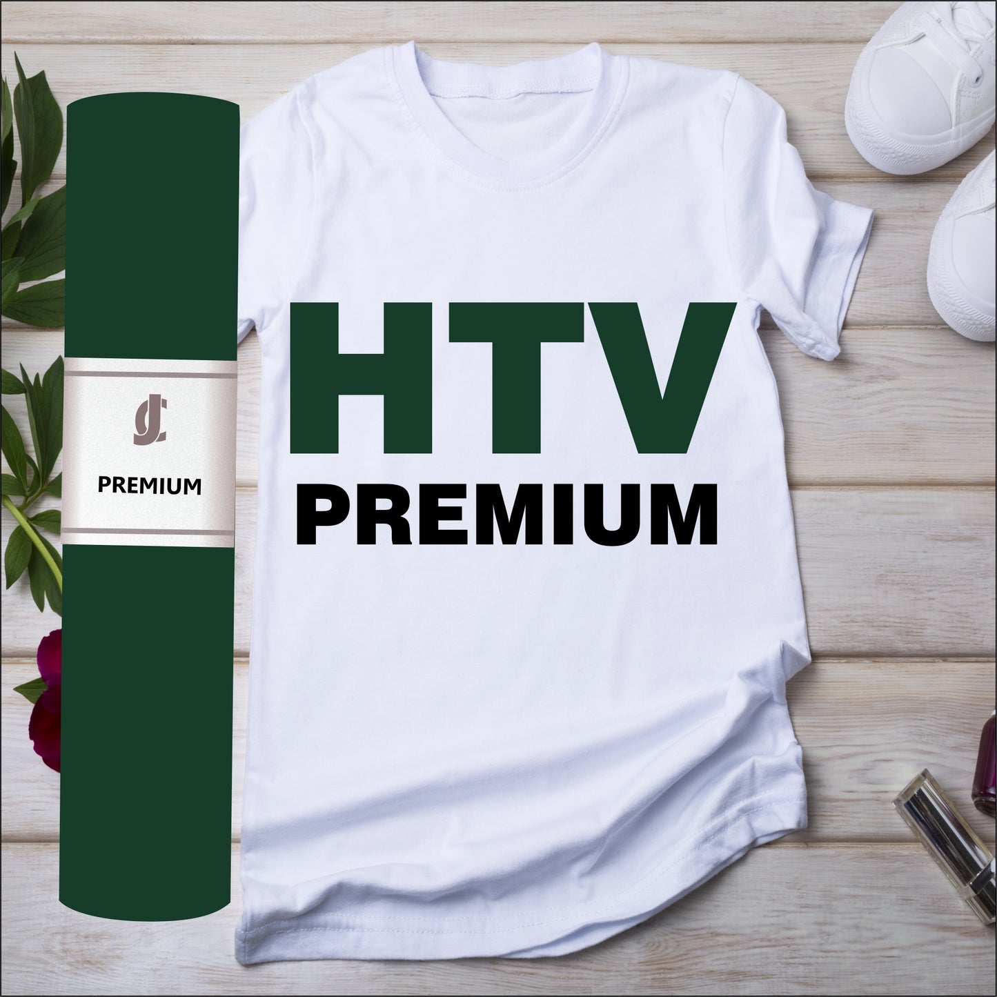 Premium HTV Bottle Green