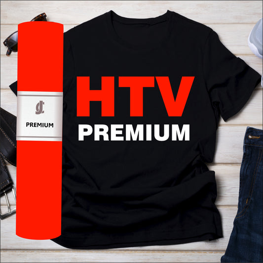 Premium HTV Flame Red
