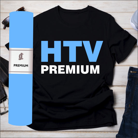 Premium HTV Neon Blue