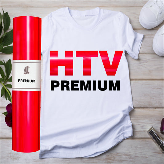 Premium HTV Neon Red)