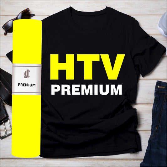 Premium HTV Neon Yellow