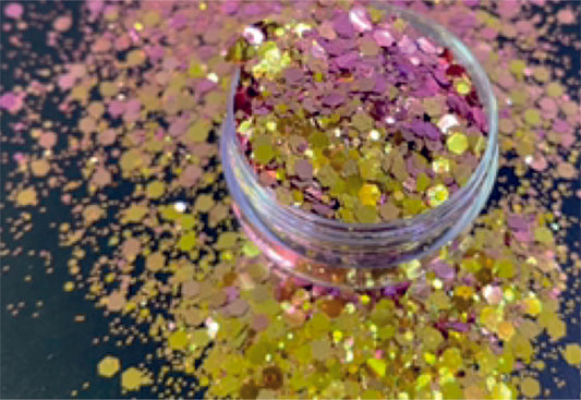 Unicorn Tears - Colour Shift Chunky Glitter Mix image 0