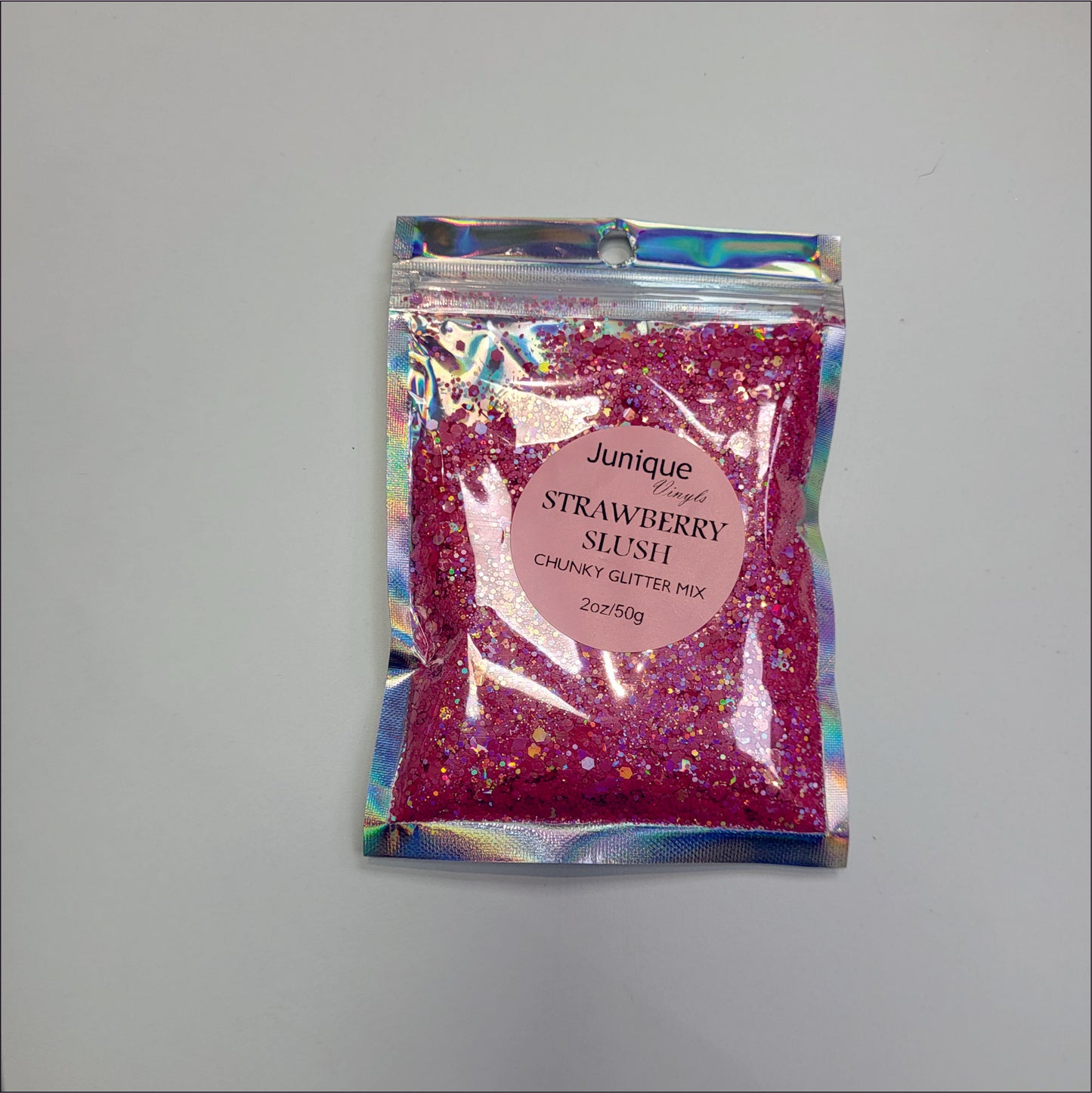 Strawberry Slush - Pastel Chunky Glitter Mix image 1