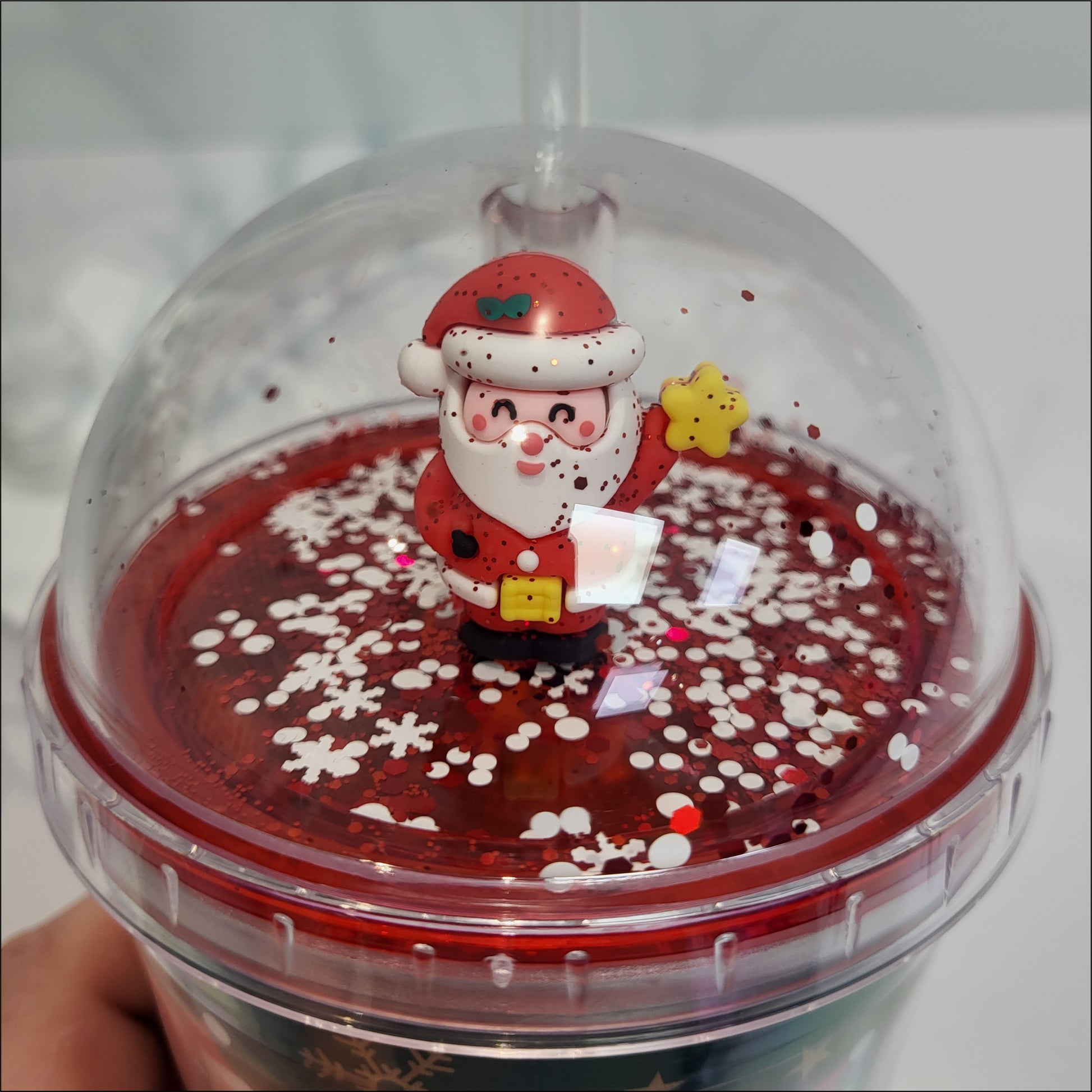 Christmas Dome Santa Cup DW image 2