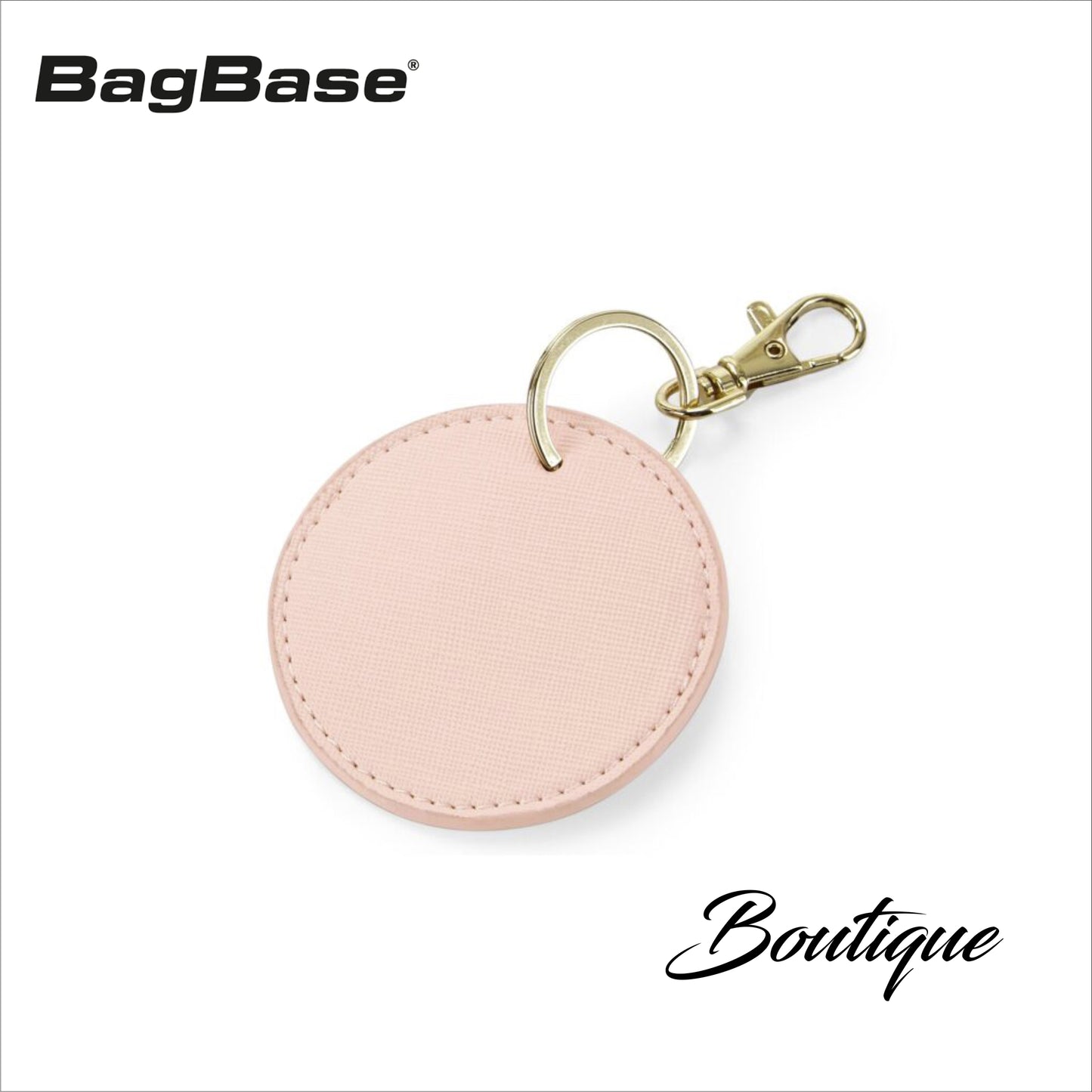 Bagbase Boutique Keyring Circular image 1