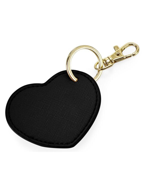 Bagbase Boutique Keyring Heart image 1