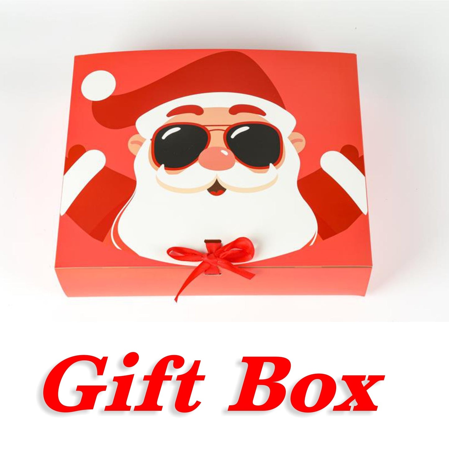 Santa Red Sunglasses Gift Box image 0