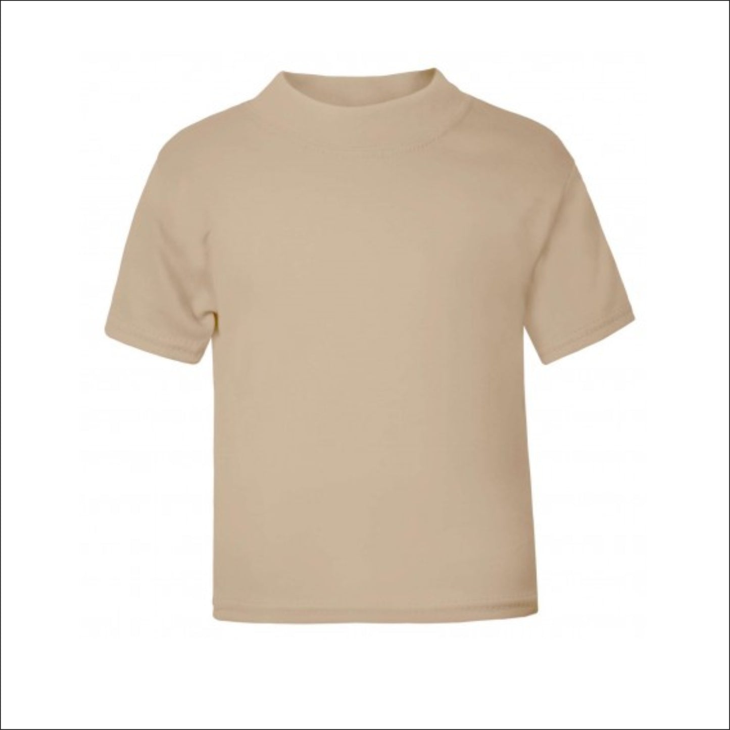 Childrens T-Shirt Taupe image 0