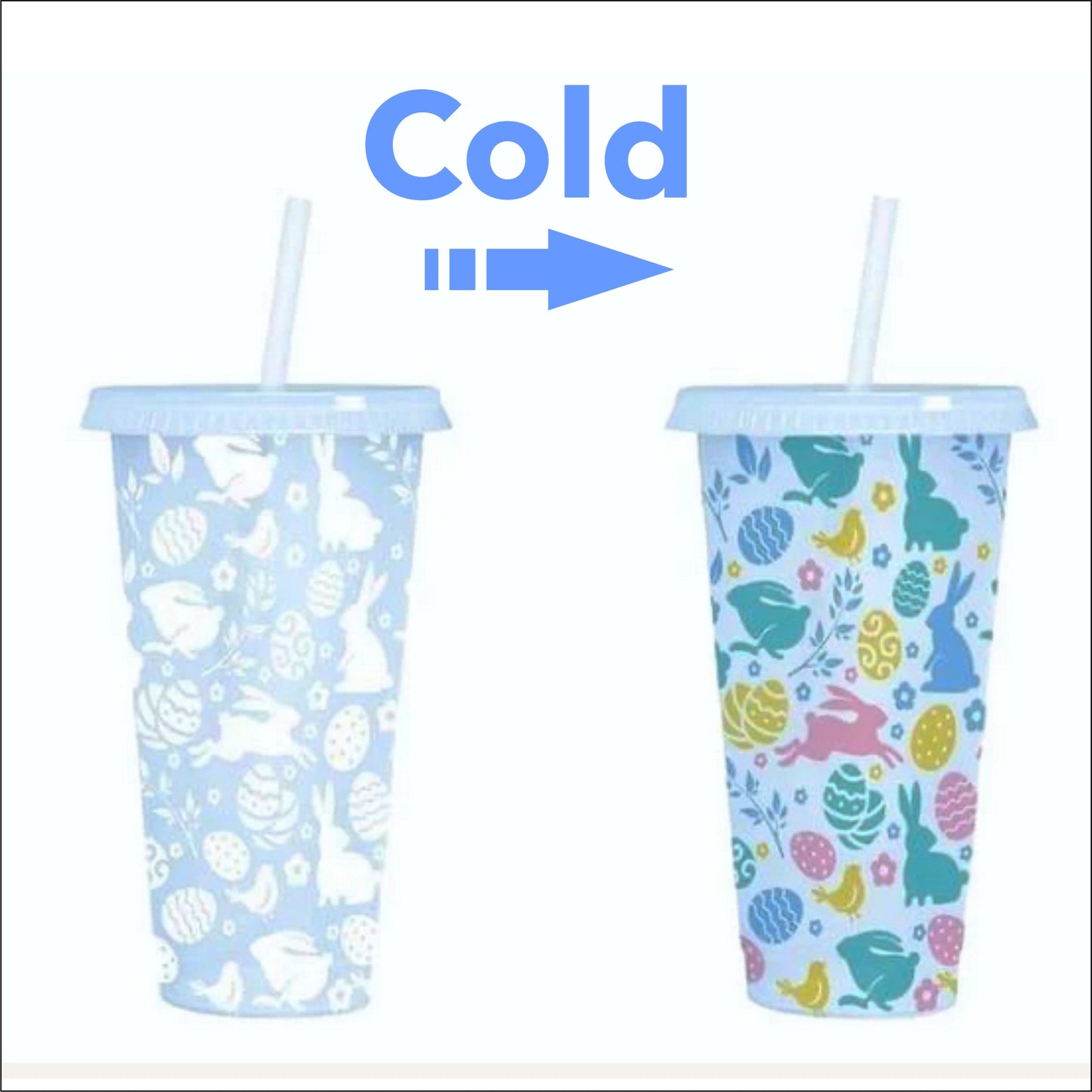 Easter 24oz Colour Change Pattern