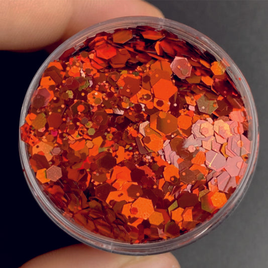 Burnt Cinnamon - Holo Chunky Glitter Mix image 0