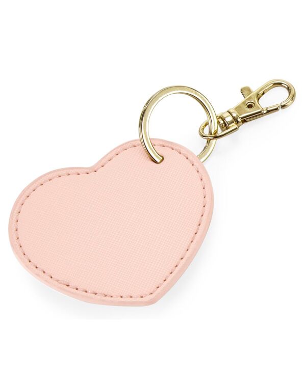 Bagbase Boutique Keyring Heart image 0