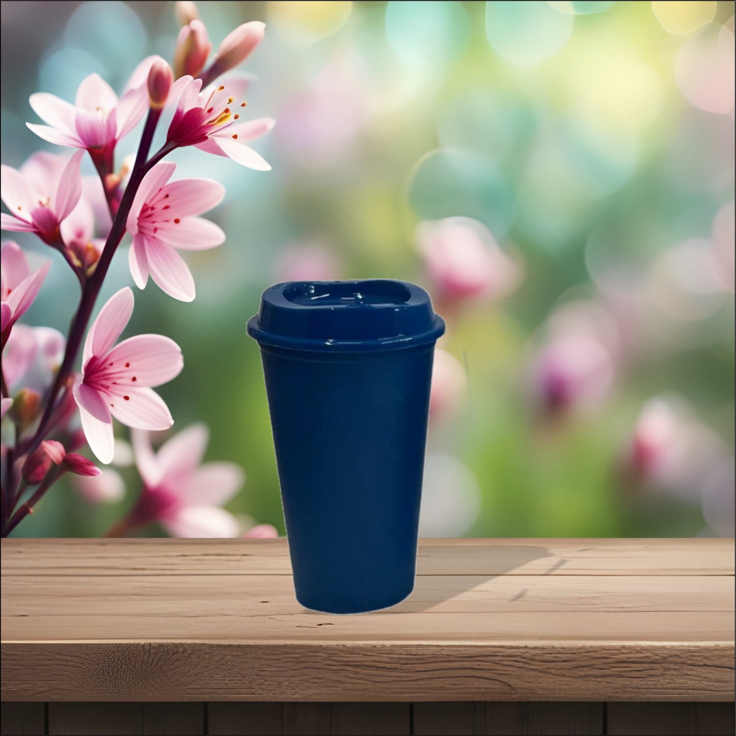 Blue 16oz Hot Cups