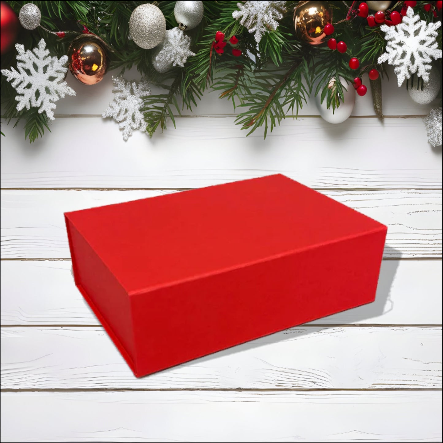 Red Magnetic Gift Box