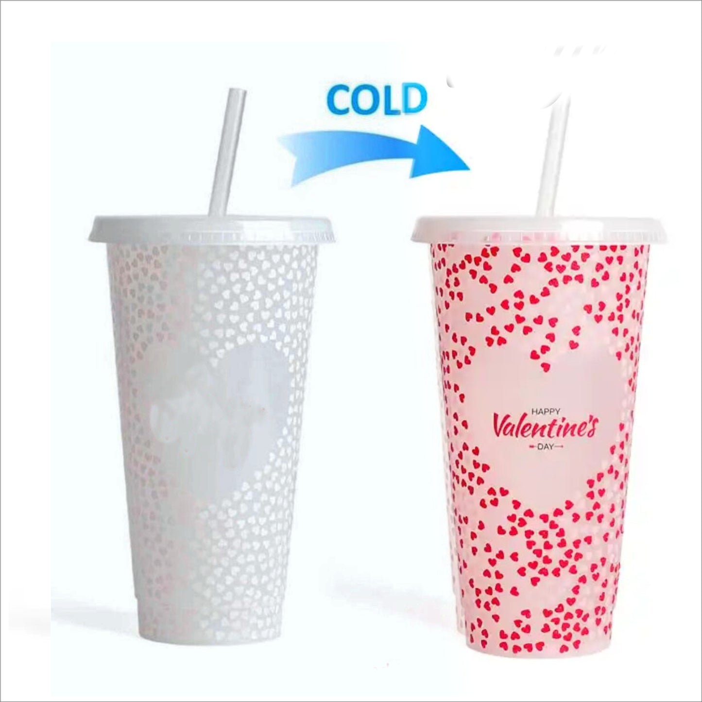 Valentine 24oz Colour Change